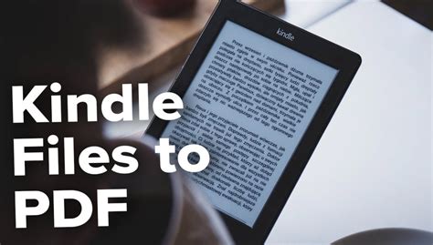 How to Download Kindle Books to PDF: A Detailed Guide with FAQs